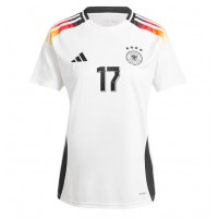 Maglie da calcio Germania Florian Wirtz #17 Prima Maglia Femminile Europei 2024 Manica Corta